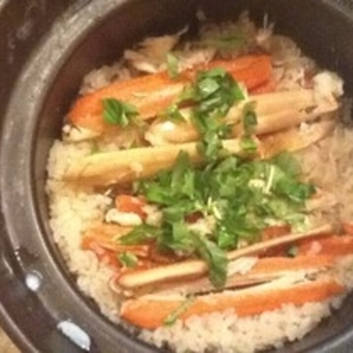 鍋で炊く 香る松葉ガニの炊き込みご飯 レシピ 作り方 By Riehime1029 楽天レシピ 鍋で炊く 香る松葉ガニの炊き込みご飯 レシピ 作り方 By Riehime1029 楽天レシピ